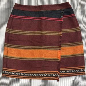 The Loft Printed Skirt - Size 2